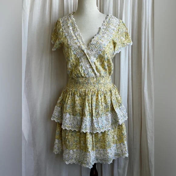 AEO floral ruffle dress - Picture 7 of 7